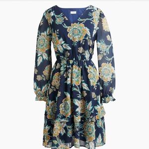 J. CREW V-NECK TIERED MINI DRESS 8.